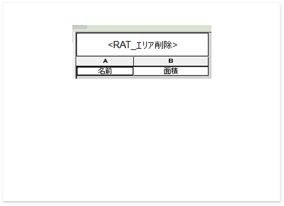 非配置のエリア（After）