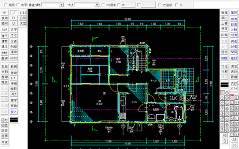 Jw_cad（平面詳細図）