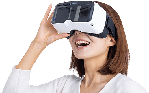 ゴーグルタイプのVR