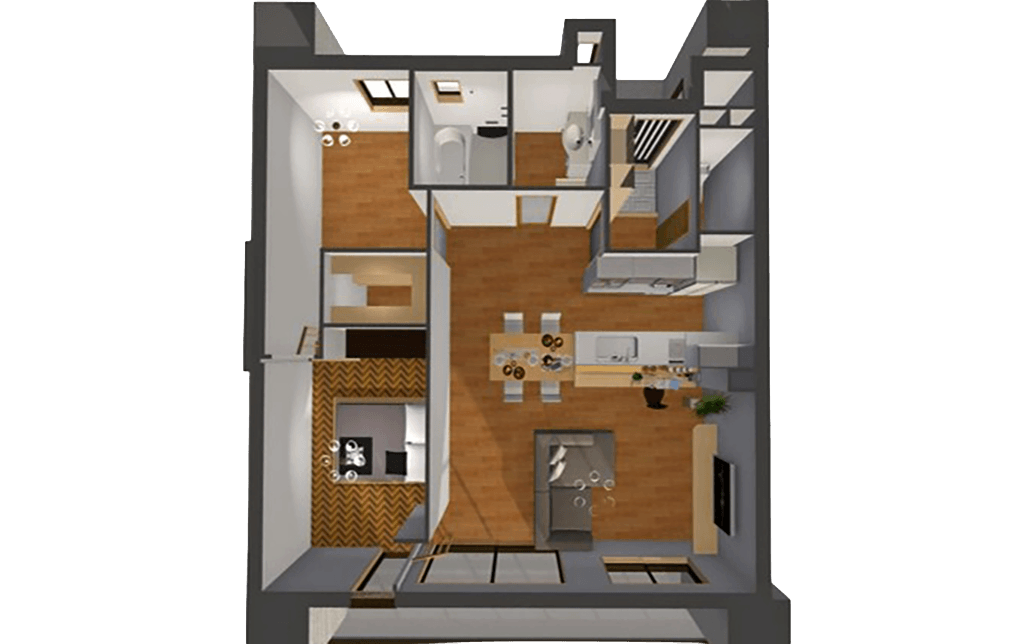 マンションパース(リノベーション後)