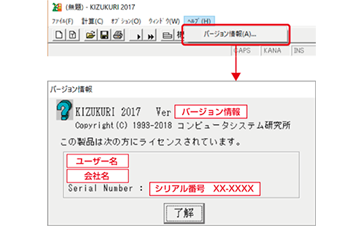 KIZUKURIシリアル