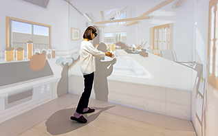 スクリーン投影型VR
