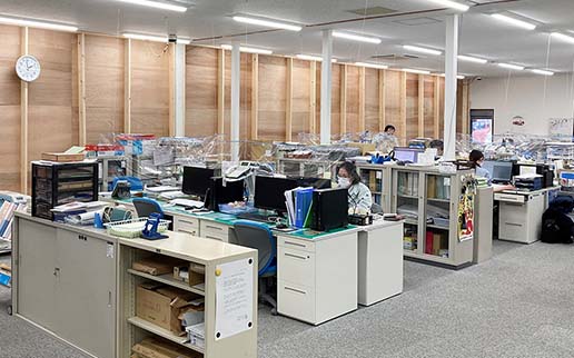 株式会社晴耕舎 事務所内