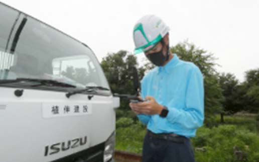 現場での日報作成